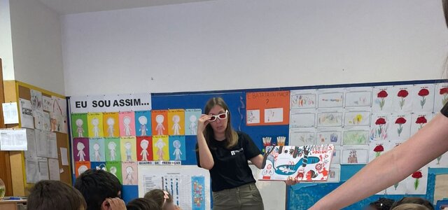 A biblioteca vai ao bairro